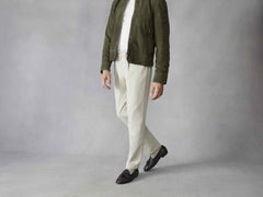 Sagan Rubber Tassel Loafers in Dark Brown Drape Calf