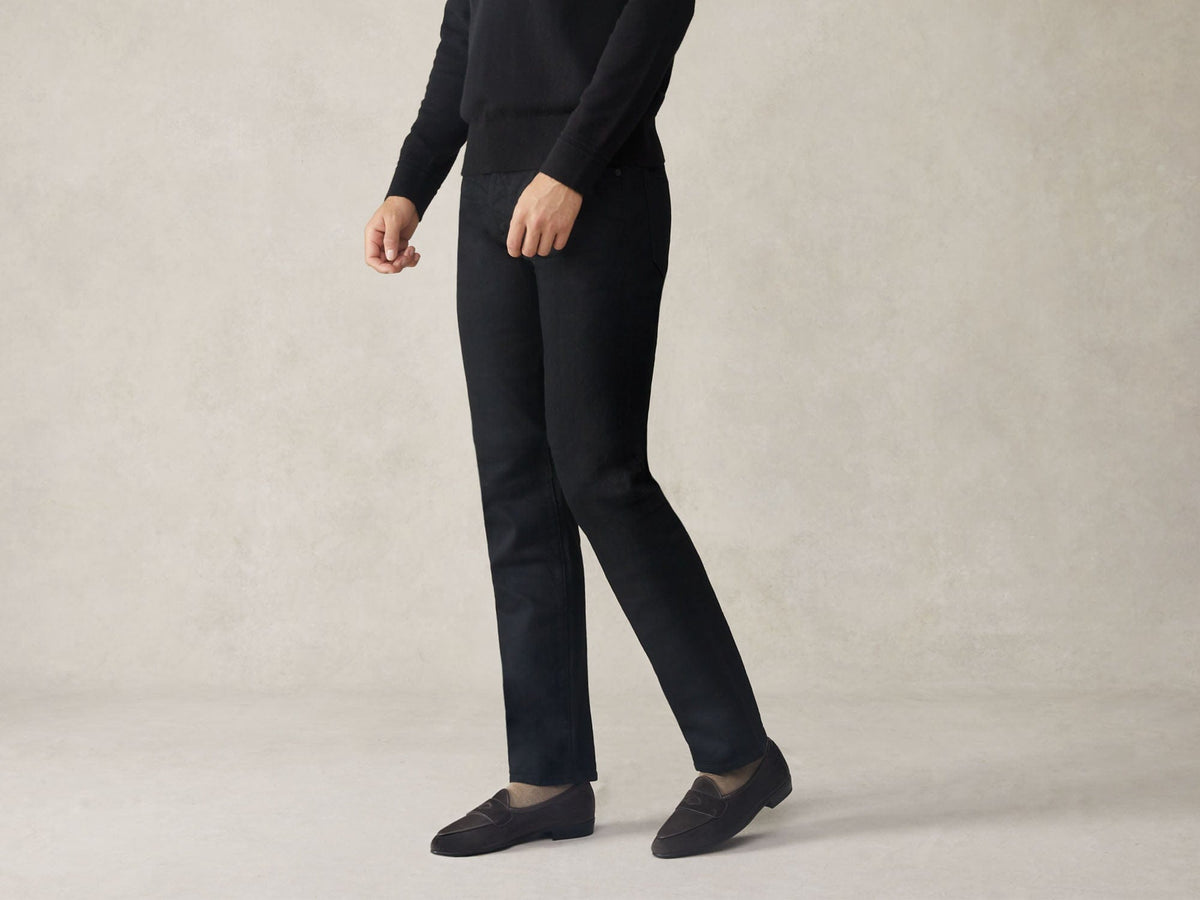 Sagan Ginkgo Loafers in Lusitanias Dark Brown Asteria Suede