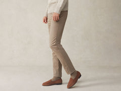 Sagan Classic Loafers in Moyen Brown Asteria Suede