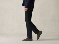 Sagan Rubber Loafers in Olivine Green Asteria Suede