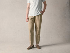 Stride Loafers in Fiji Taupe Glove Suede with Natural Sole
