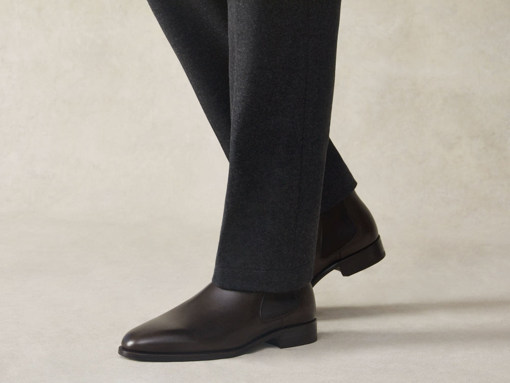 Wall Boots in Dark Brown Noble Calf