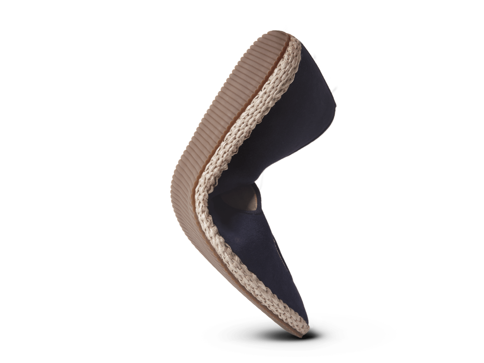 Calvi Espadrilles in Marina Navy Luxe Suede and Gros Grain