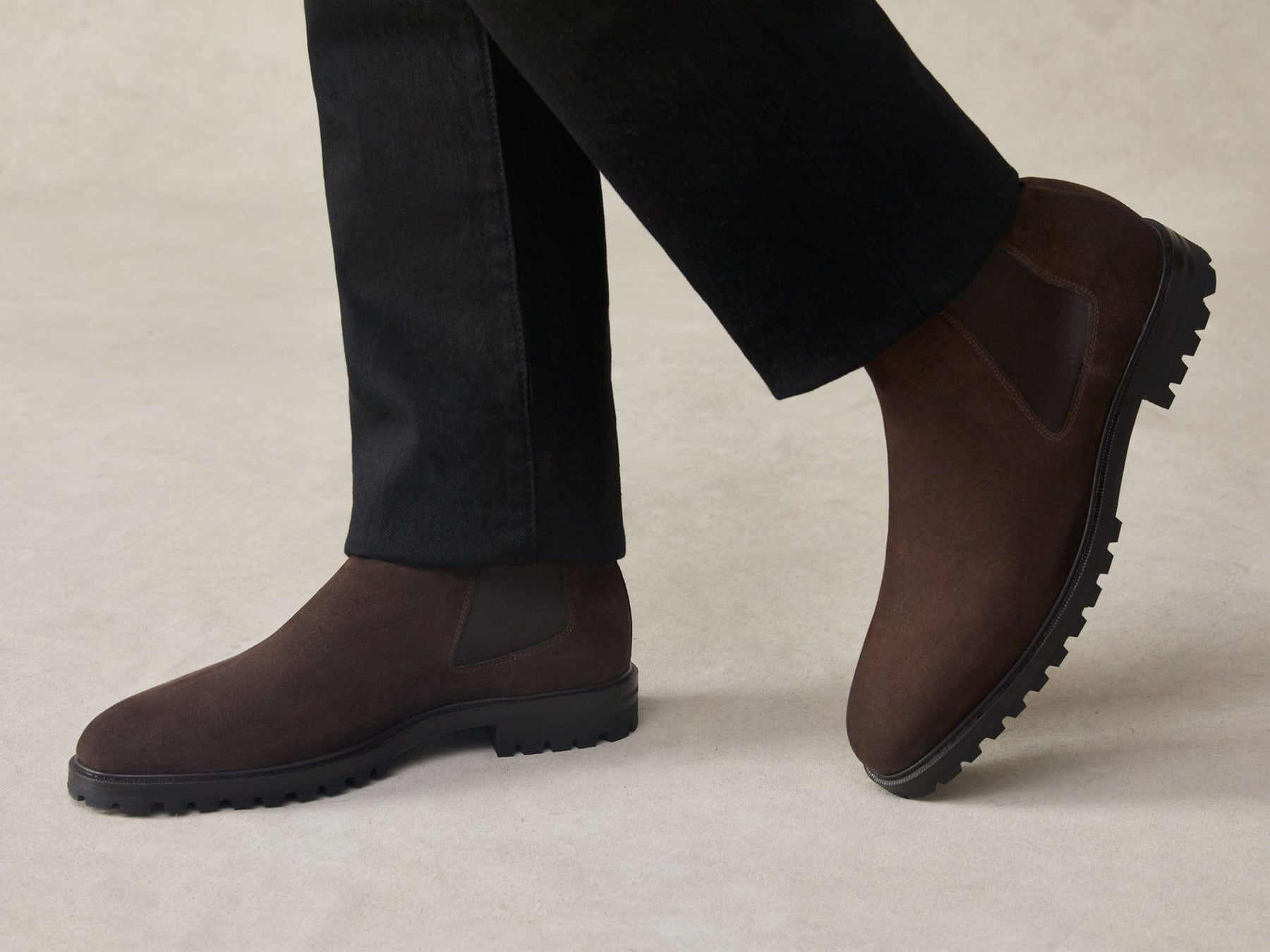 Ribot Boots in Dark Brown Shield Suede