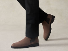 Ribot Boots in Deep Taupe Shield Suede