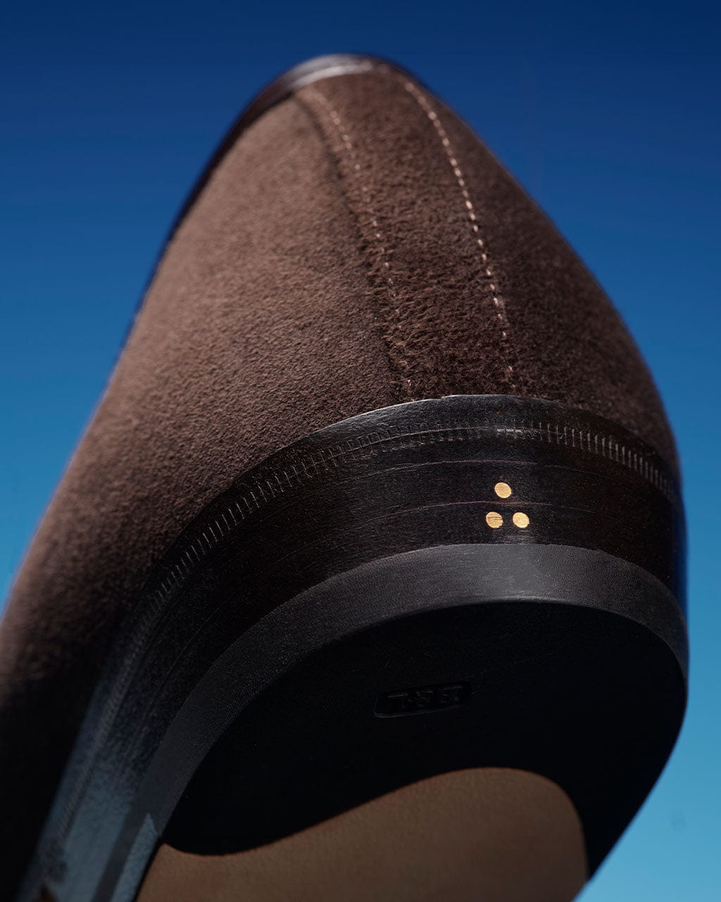 Baudoin & Lange | Men's Sagan Classic Tassels in Bark Grey Suede