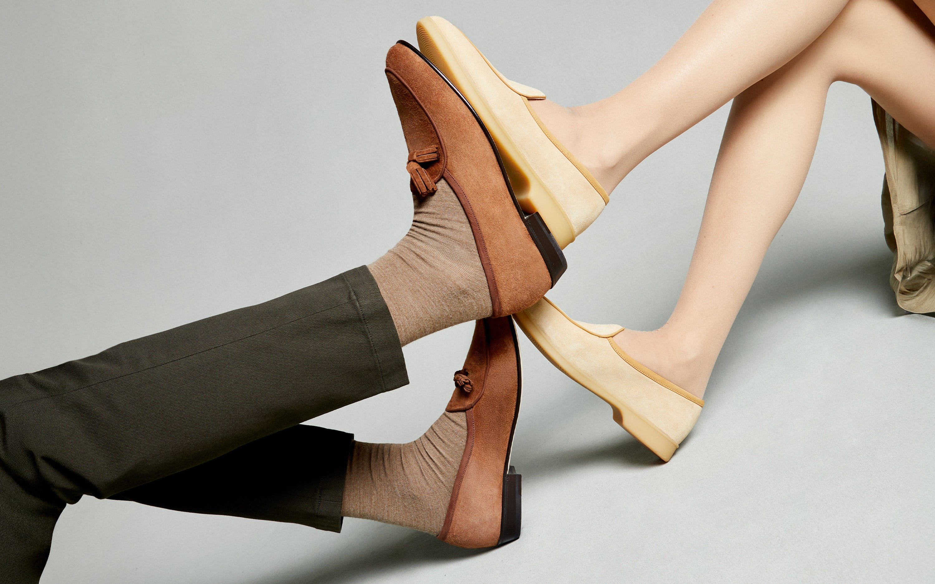 Anticipating Spring with our
curated selection of loafers and boots