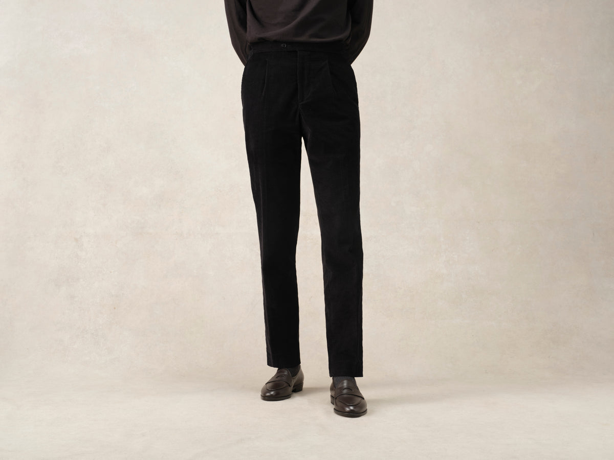 Grand Fleurus Penny Loafers in Dark Brown Noble Calf