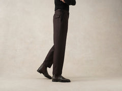 Ribot Boots in Dark Brown Hatch Grain Calf