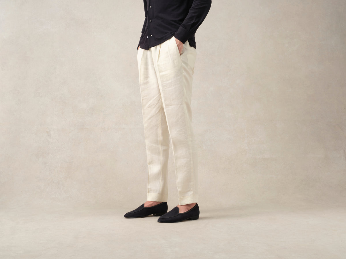 Sagan Classic Loafers in Midnight Navy Asteria Suede