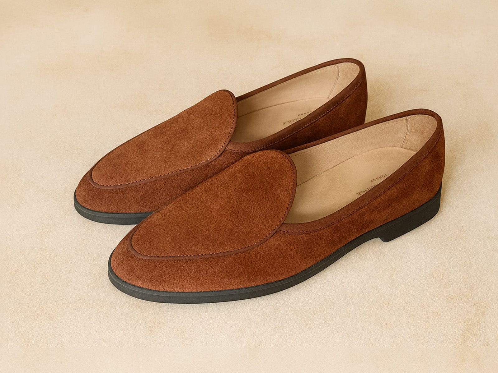 Stride in Moyen Brown Glove Suede