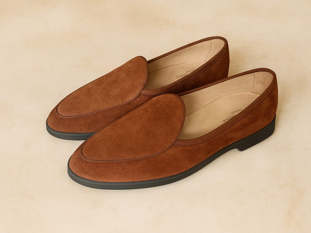 Stride in Moyen Brown Glove Suede