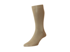 Chromo Socks in Light Khaki Cotton