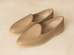 Stride in Marron Glace Deerskin