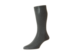 Chromo Socks in Dark Grey Cotton