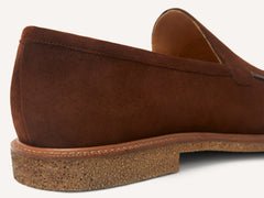 Antibes Loafers in Criollo Brown Luxe Suede