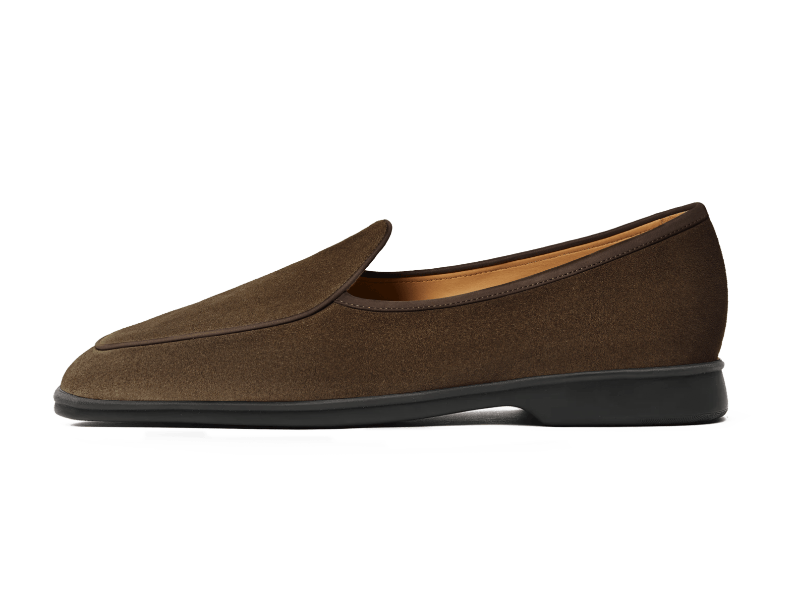 Stride Loafers in Northern Green Glove Suede Dark Sole