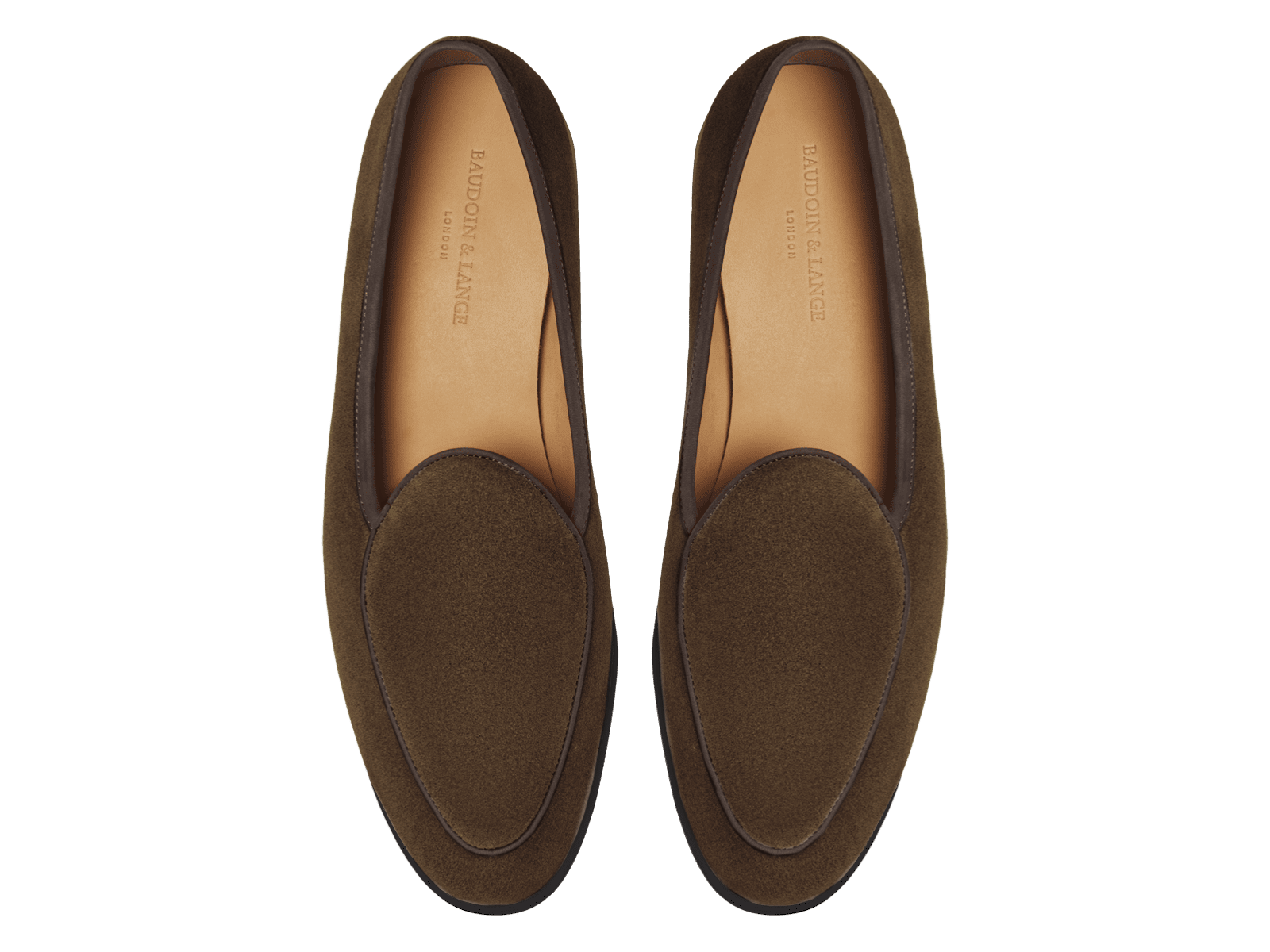 Stride Loafers in Northern Green Glove Suede Dark Sole
