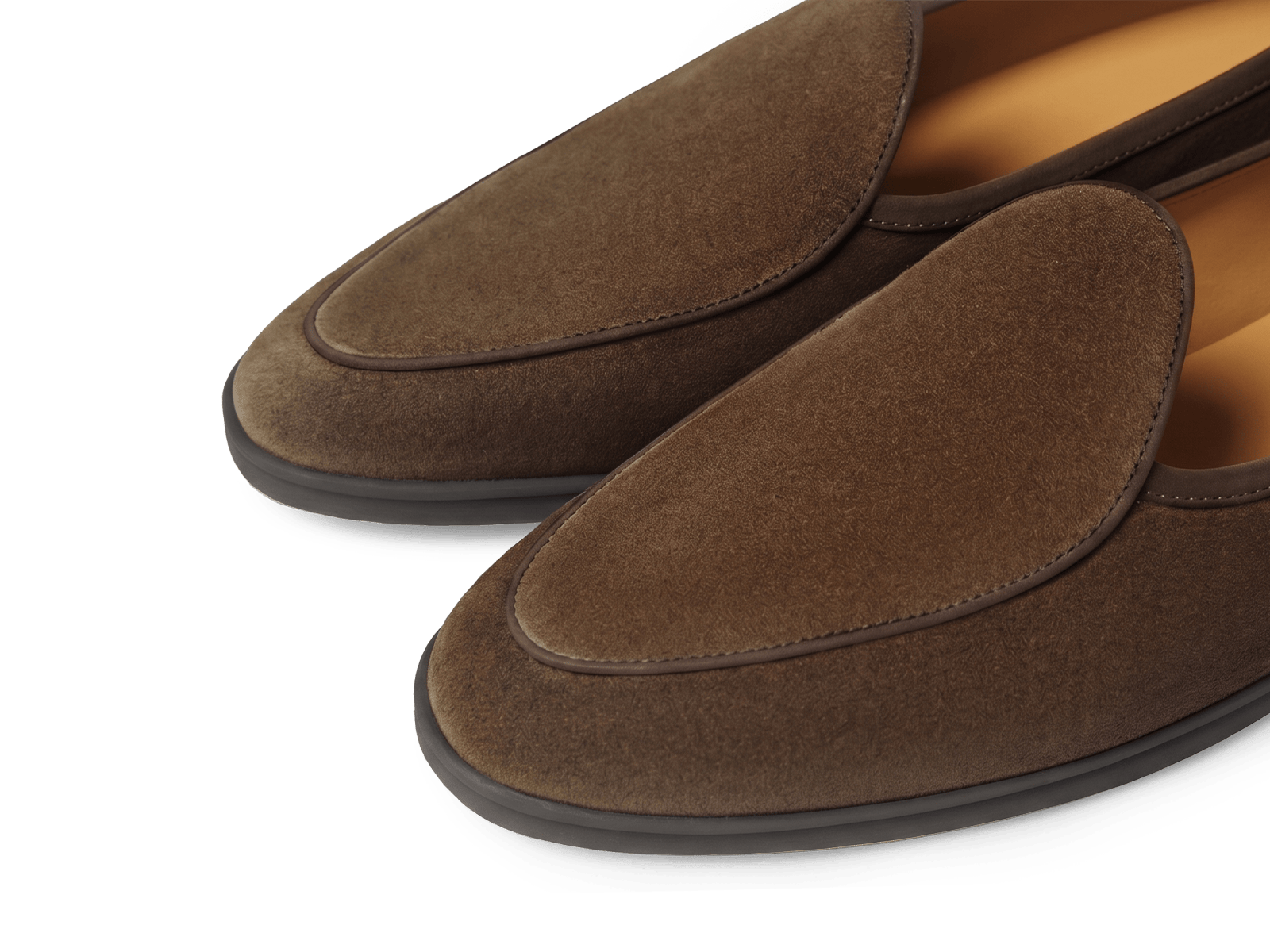 Stride Loafers in Northern Green Glove Suede Dark Sole