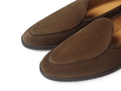 Stride Loafers in Northern Green Glove Suede Dark Sole