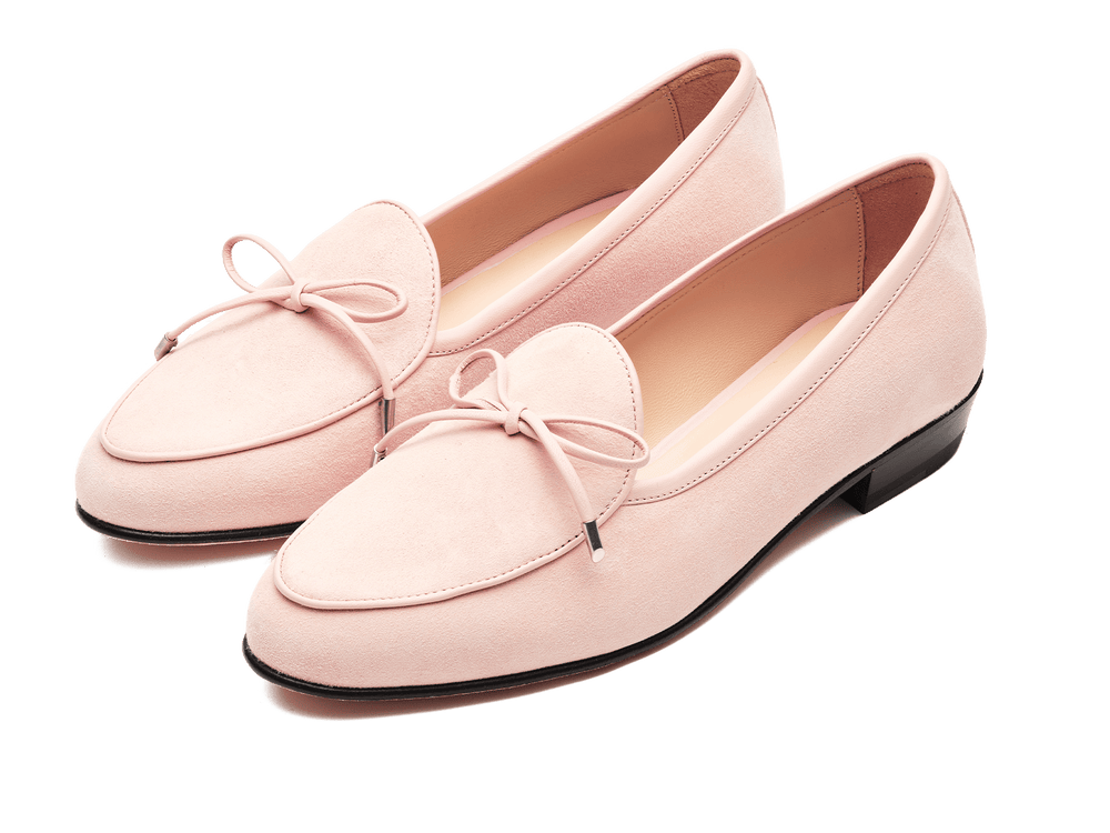 Sagan String Charm in Soft Pink Asteria Suede