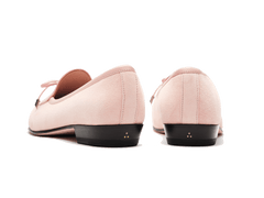 Sagan String Charm in Soft Pink Asteria Suede