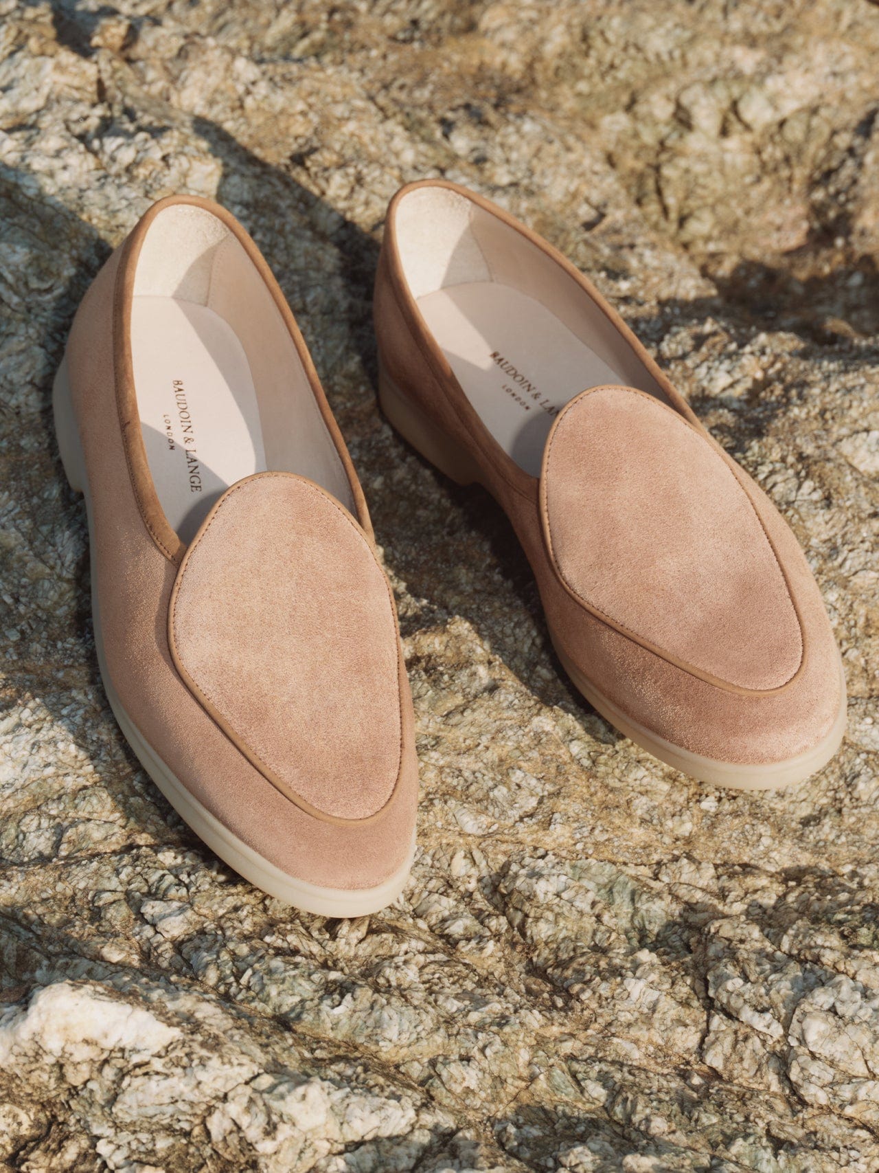ローファー・オックスフォード BAUDOIN & LANGE STRIDE (49838) Stride Loafers in Linen Merlinen – Baudoin & Lange