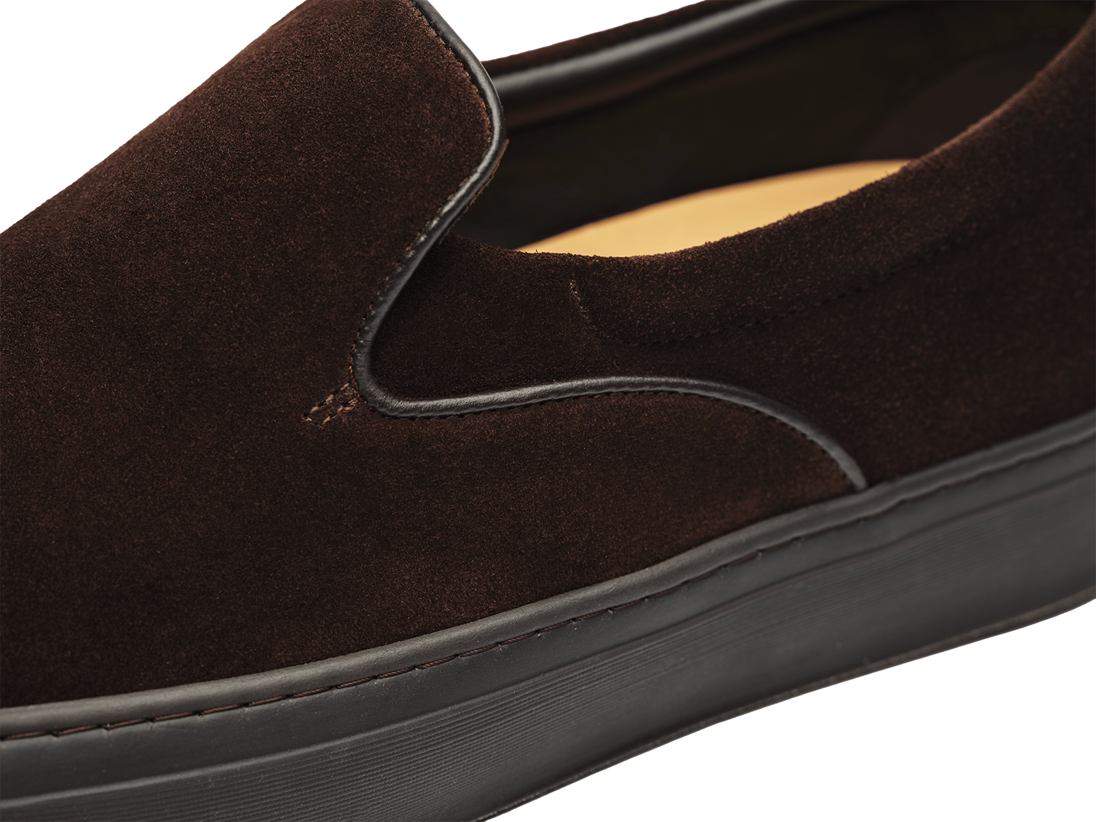 Shadow Limited Edition Beat Trainer in Dark Brown Suede