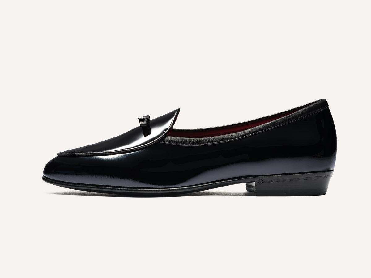 Sagan Bow in Black Soft Patent