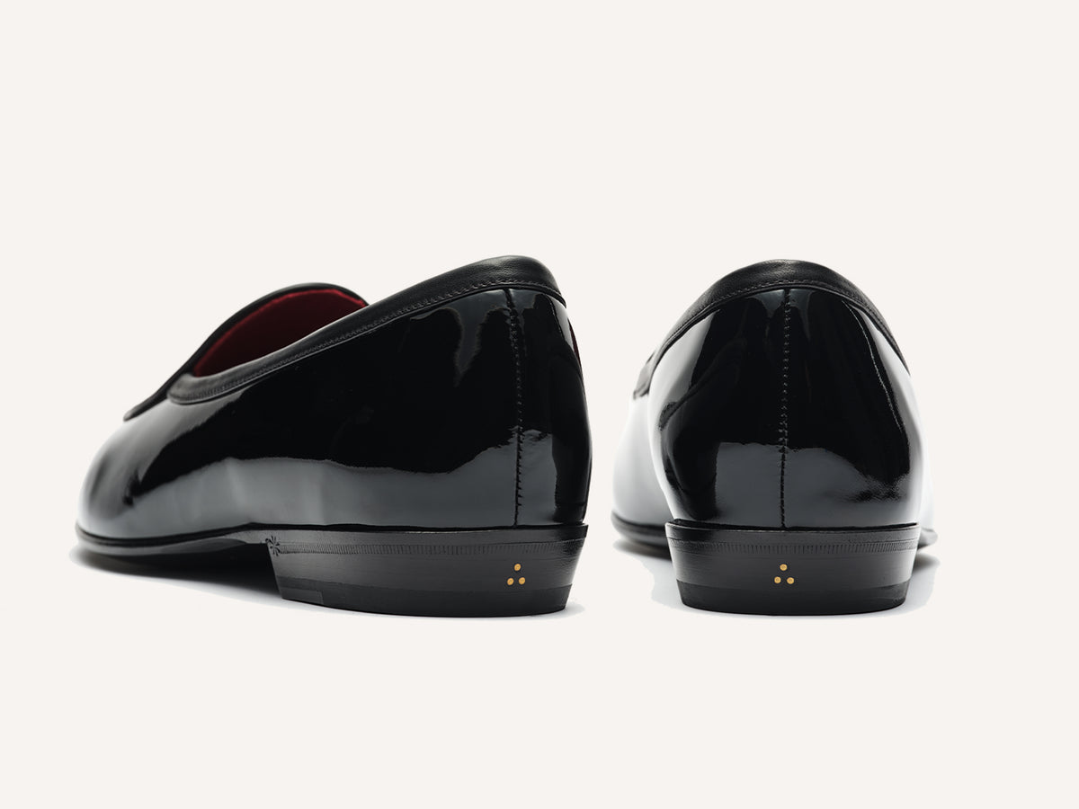 Sagan Bow in Black Soft Patent