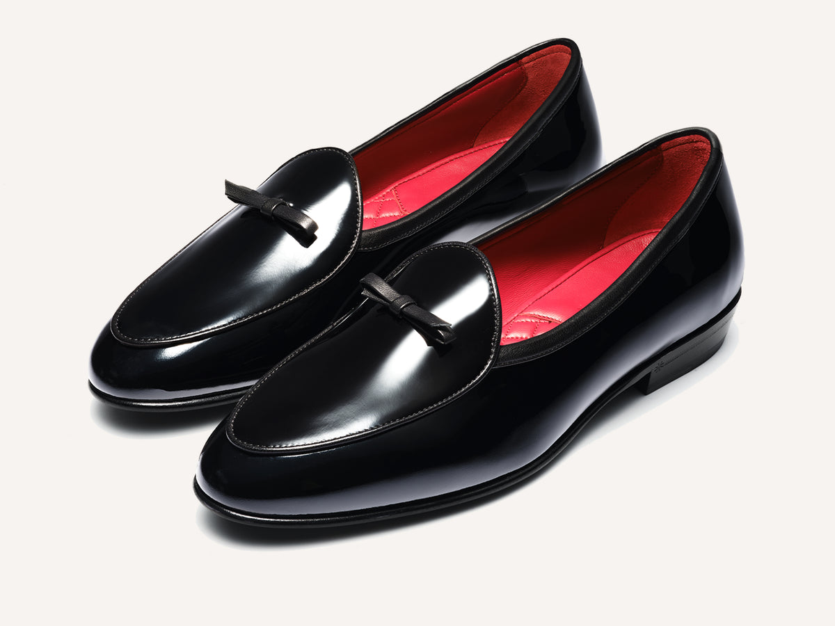 Sagan Bow in Black Soft Patent