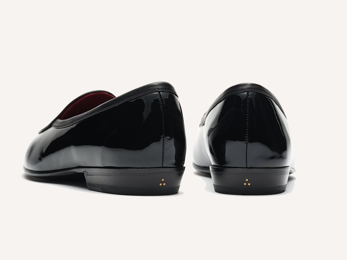 Sagan Red Carpet in Black Soft Patent