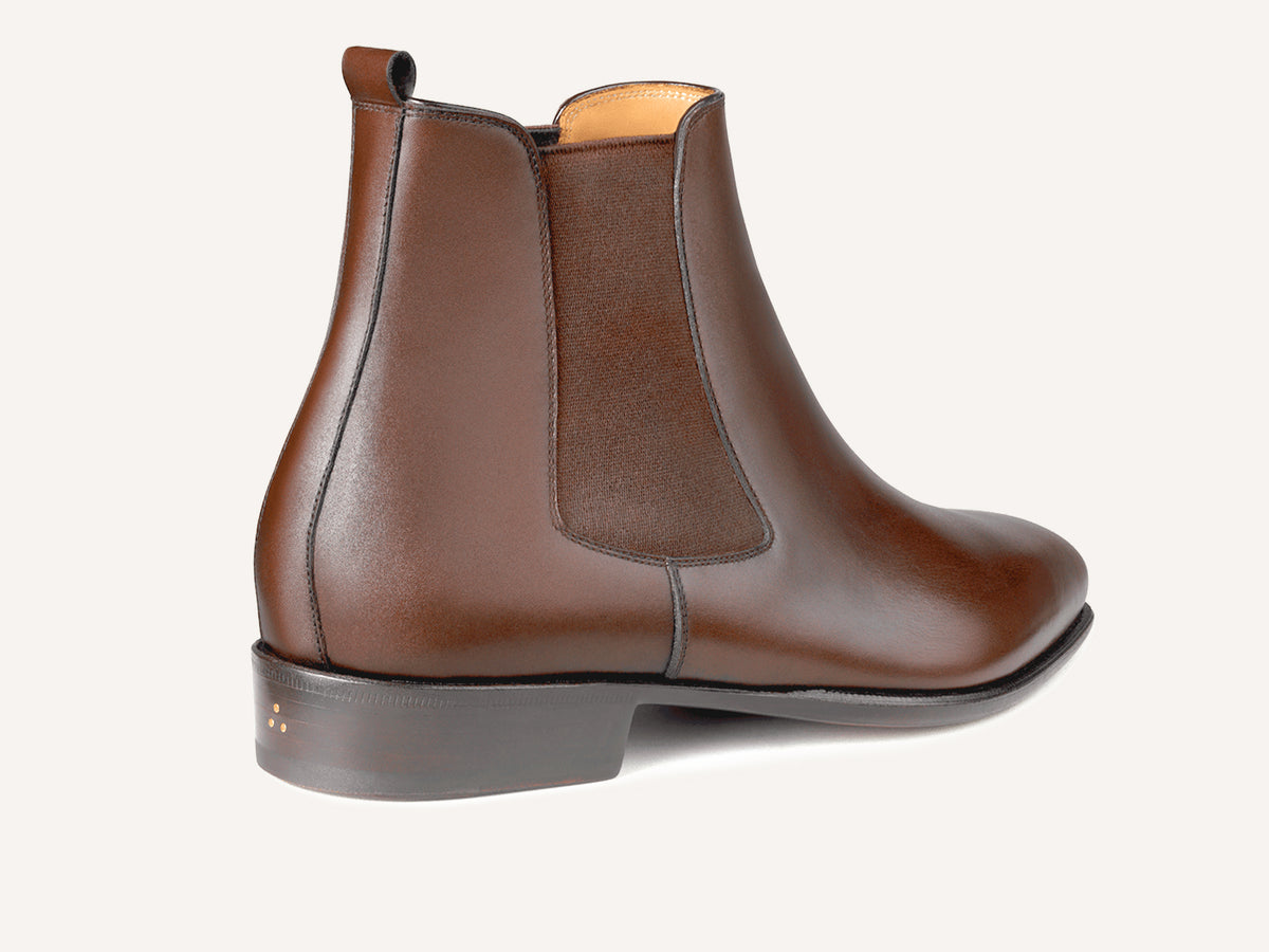 Hicks Chelsea Boots in Tawny Noble Calf