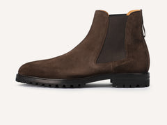 Ribot Boots in Dark Brown Shield Suede
