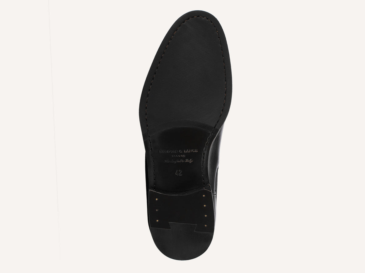 Wall Boots in Black Noble Calf