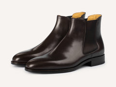 Wall Boots in Dark Brown Noble Calf