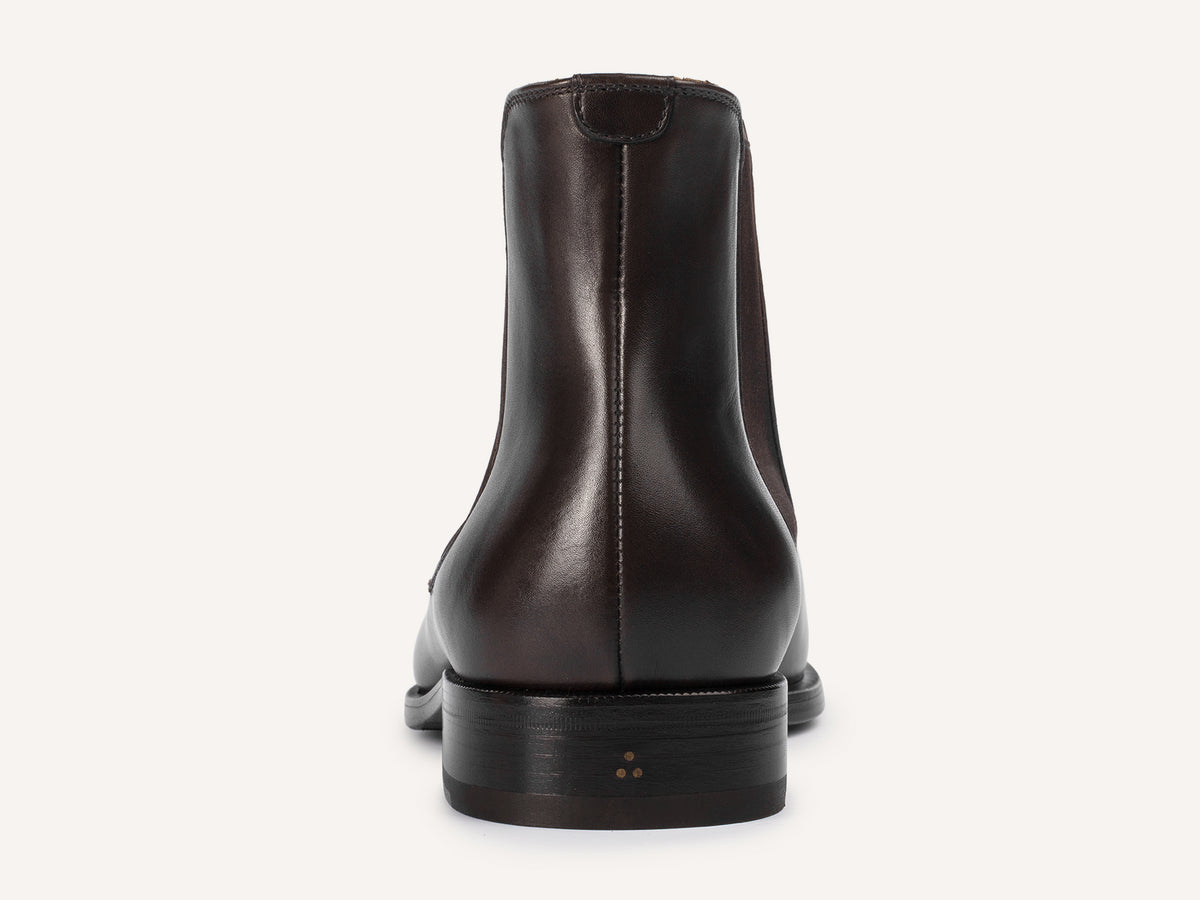 Wall Boots in Dark Brown Noble Calf