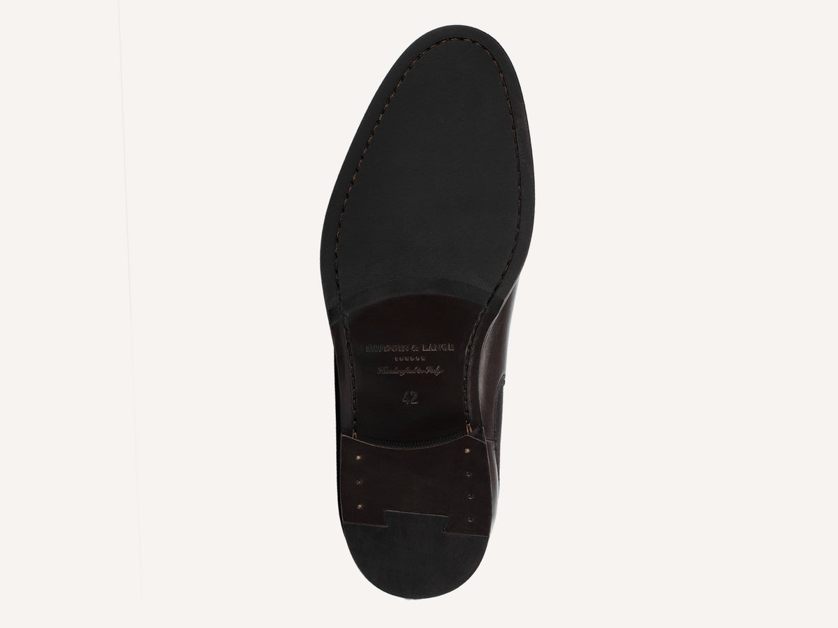 Wall Boots in Dark Brown Noble Calf