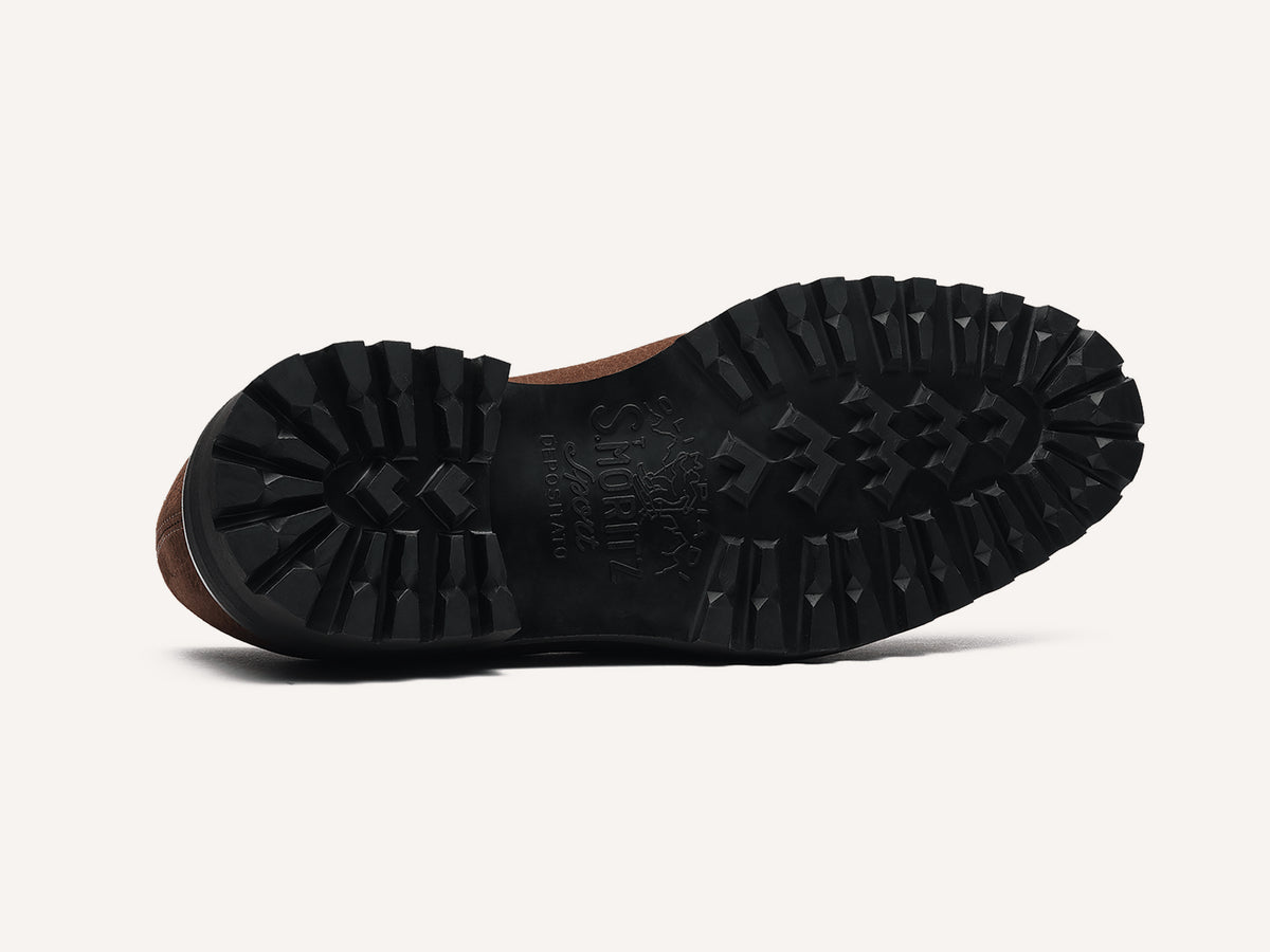 Pall Mall Loafers in Ebony Brown Nubuck