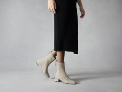 Debbie High Boots in Mink Taupe Nubuck