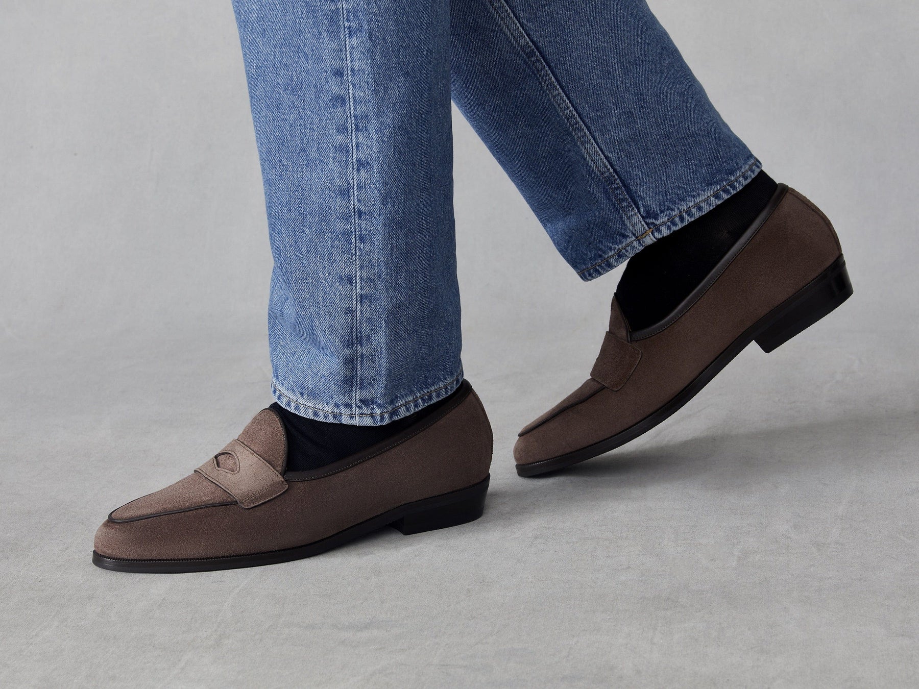 Sagan Ivy in Deep Taupe Glove Suede