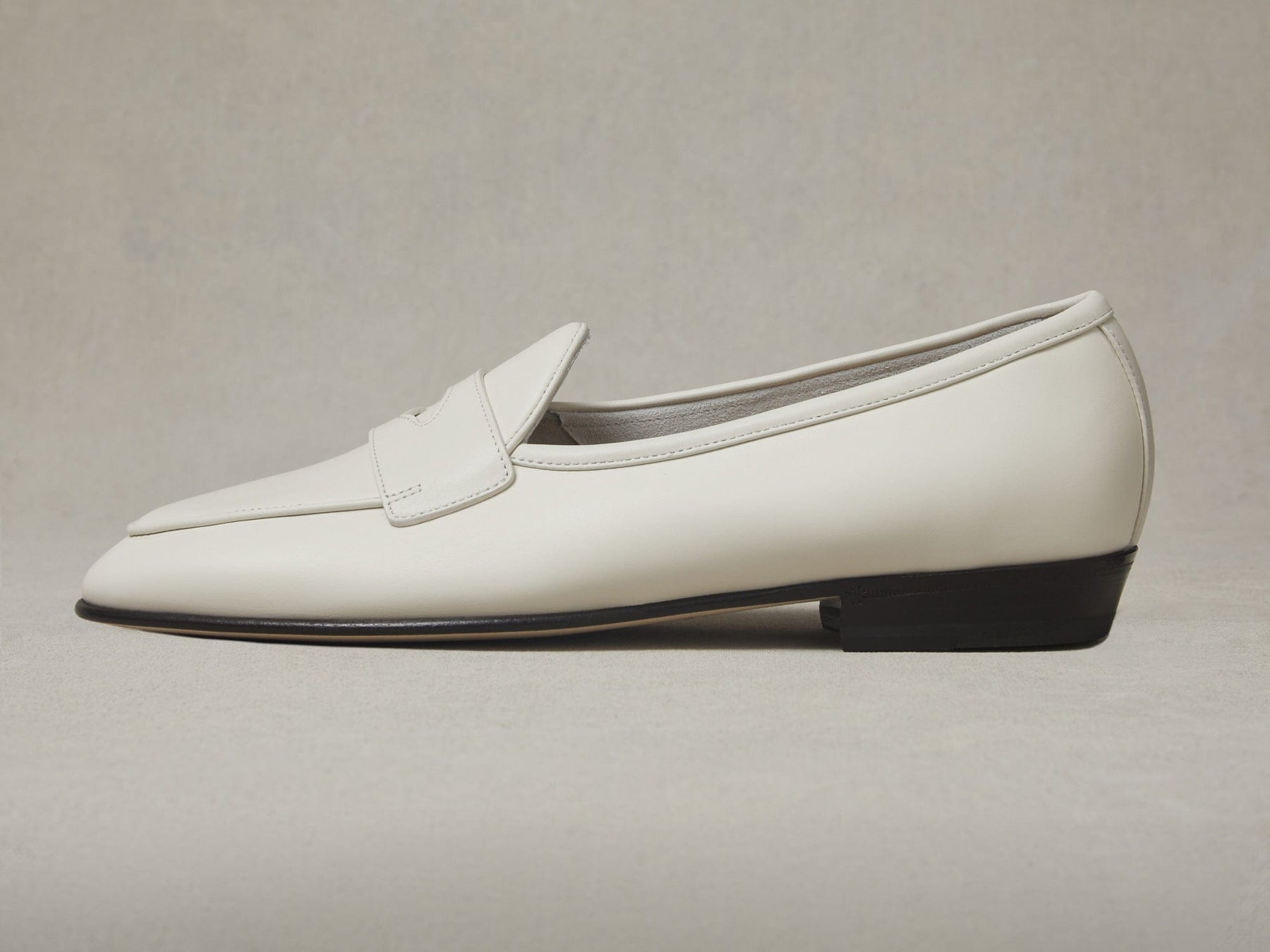 Sagan Classic Ginkgo in Blanc Casse Drape Calf