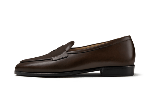 Grand Varenne Loafers in Black Shield Calf