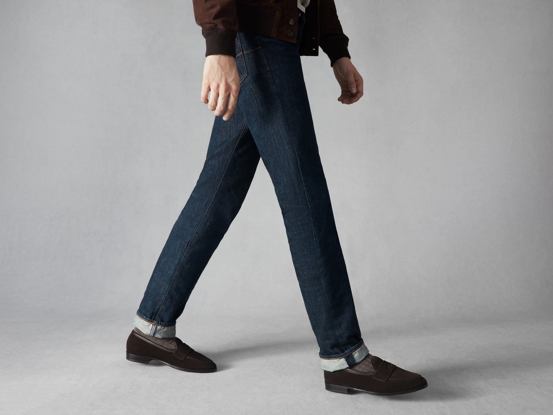 Fenelon in Dark Brown Noble Suede