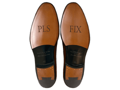 B&L x Litquidity Grand Fleurus Penny Loafers in Dark Brown Noble Calf