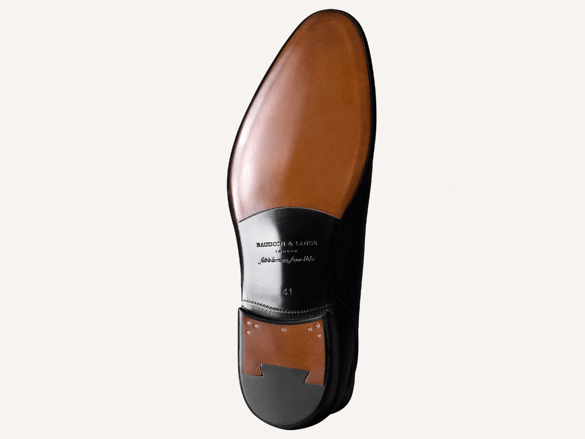 Grand Fleurus Penny Loafers in Dark Brown Noble Calf