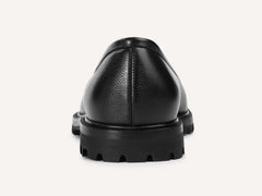 Grand Varenne Loafers in Black Shield Calf