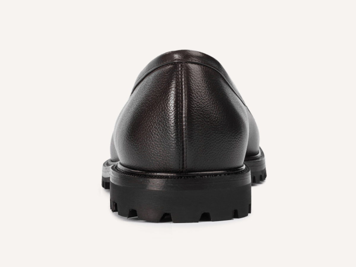 Grand Varenne Loafers in Black Shield Calf