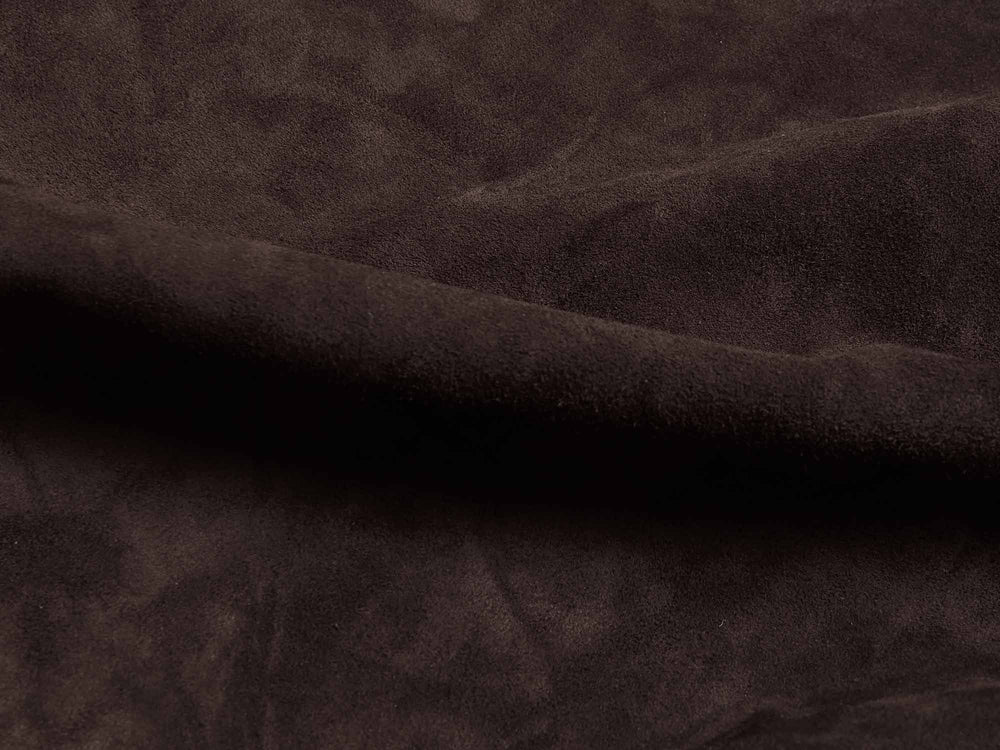 Lune Slippers in Dark Brown Luxe Suede