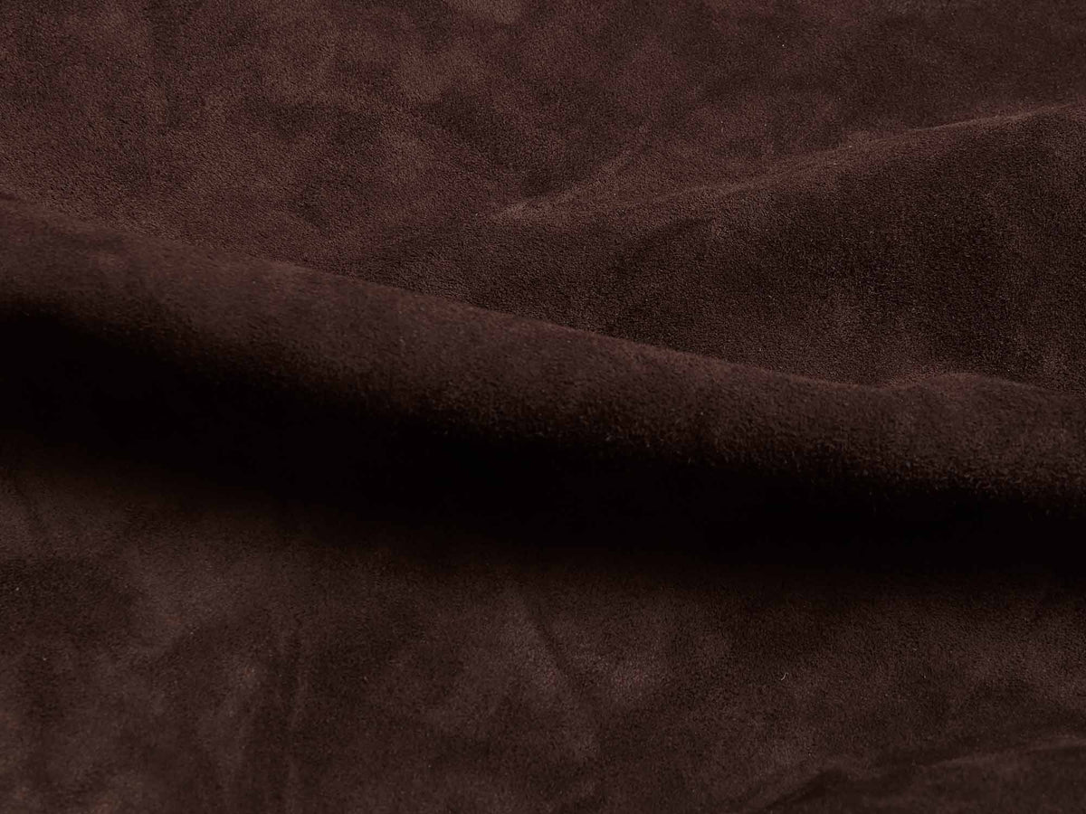 Sagan Classic Tassel Loafers in Lusitanias Dark Brown Asteria Suede